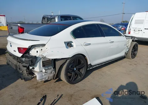 2016 BMW M6 Gran Coupe z USA, uszkodzony, nr VIN WBS6E9C57GG437270